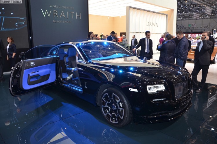 Rolls Royce Wraith Black Badge 2016 Genf Autosalon Live 06 750x497