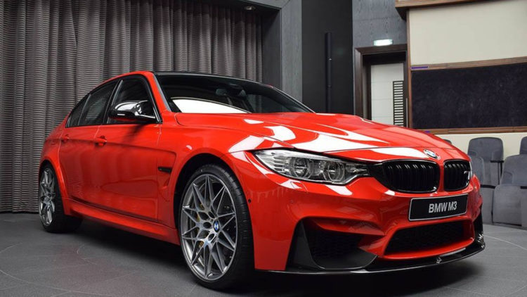 bmw m3 with competition package and ferrari red paint 4 750x422