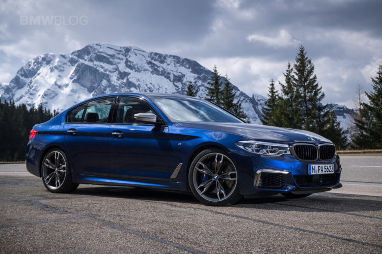 2018 BMW M550i xDrive test drive 37 750x500
