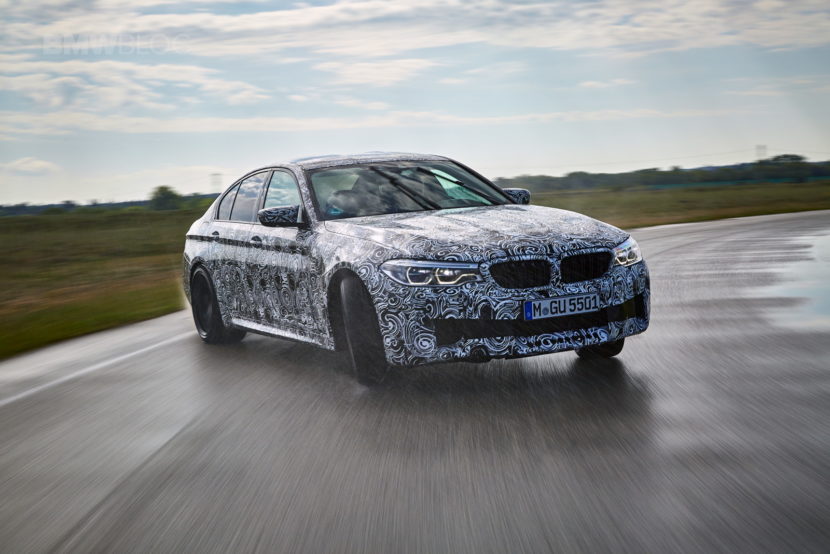 2018 BMW M5 pre production drive 54 830x554