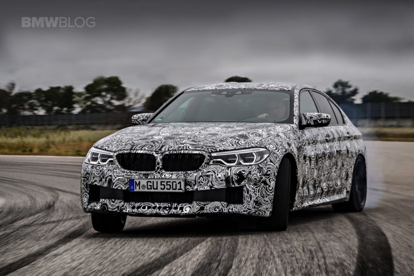 2018 BMW M5 pre production drive 69 830x554