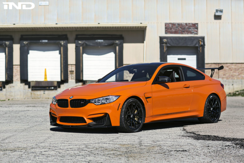 Fire Orange BMW M4 Modded By IND Distribution Image 2 830x554