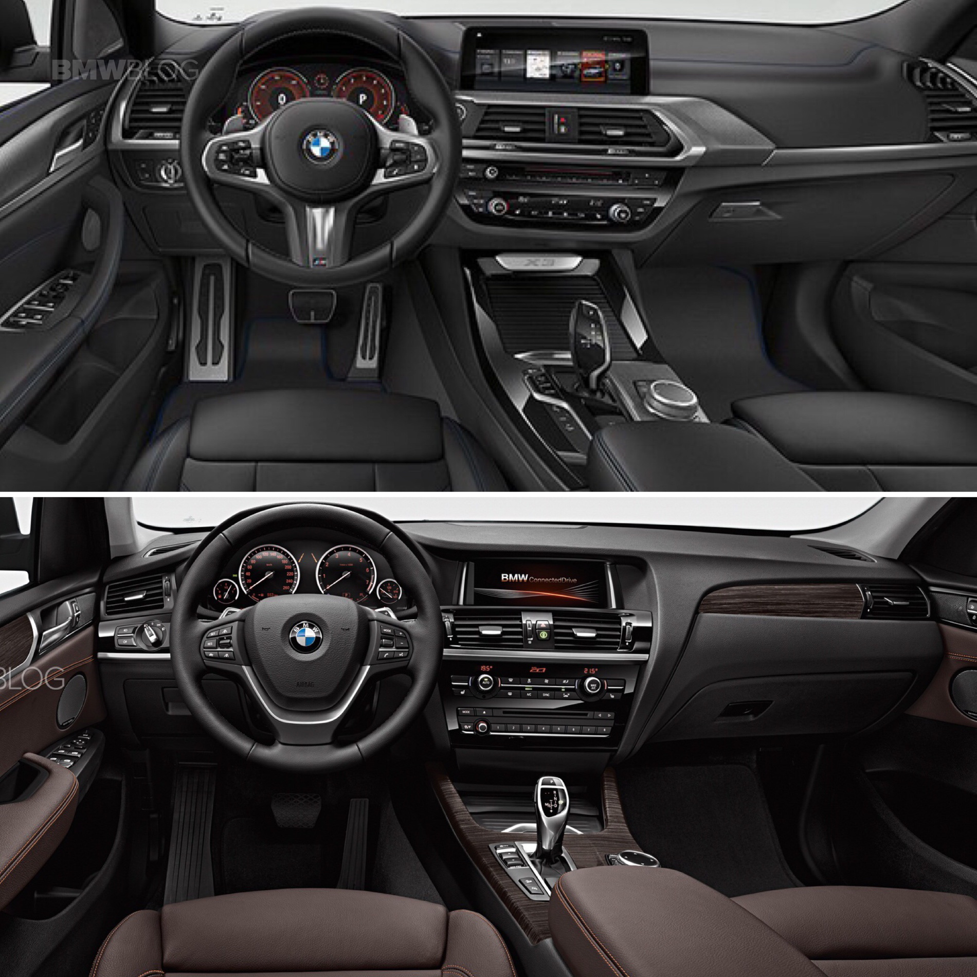 Photo Comparison: G01 BMW X3 vs F25 BMW X3