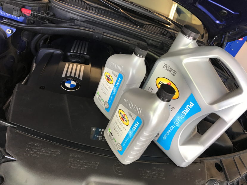BMW X3 oil change 06 830x623