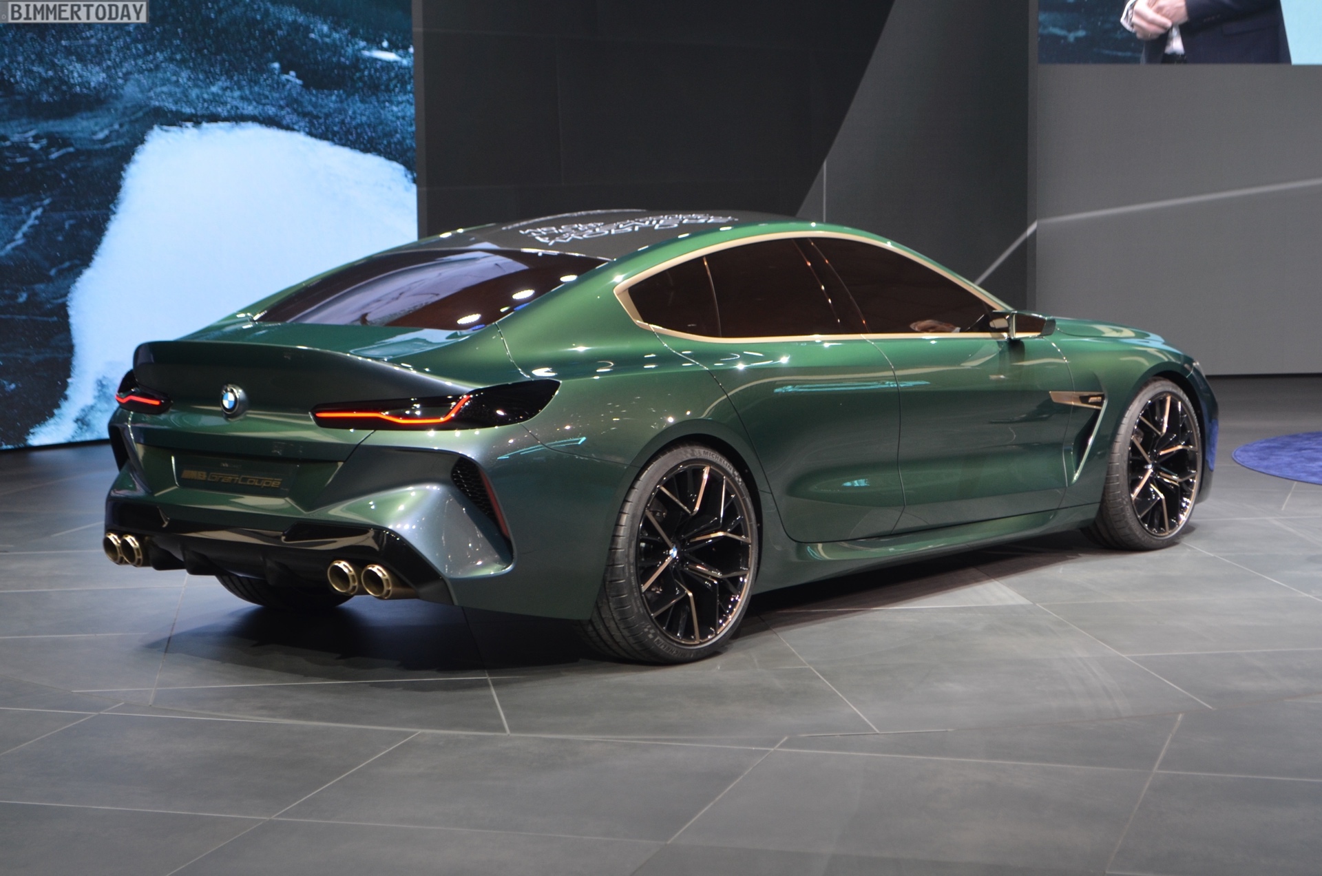 BMW Concept M8 Gran Coupe First Videos