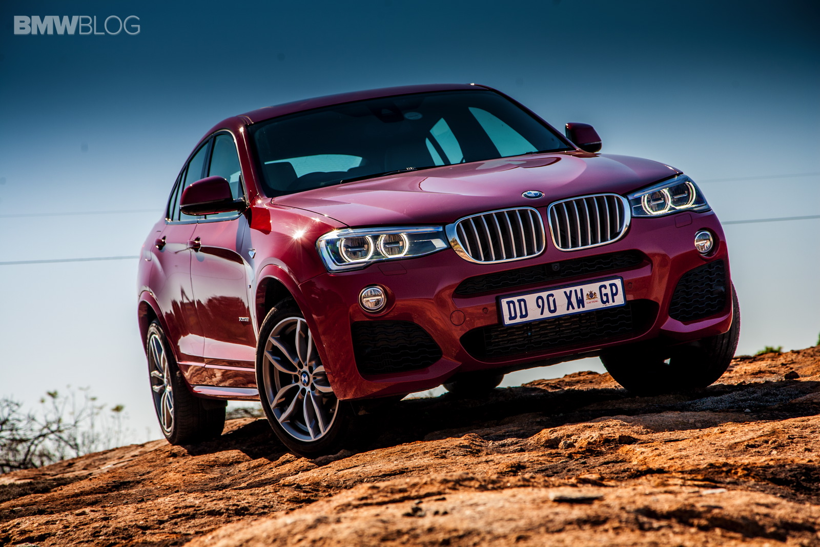 PHOTO GALLERY: BMW X4 xDrive35i M Sport Package in Melbourne Red