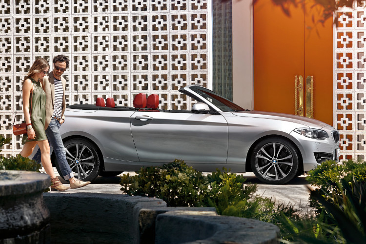 BMW used Palm Springs to shoot the F23 2 Series Convertible commercial