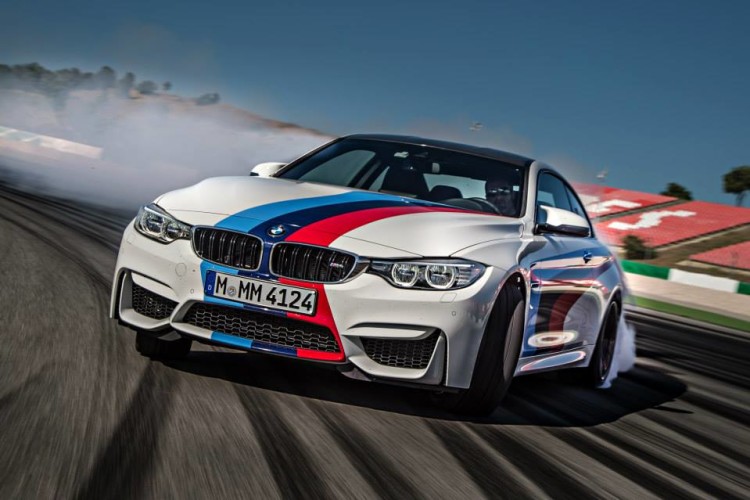 BMW M4 Coupe Drifting And Hot Laps