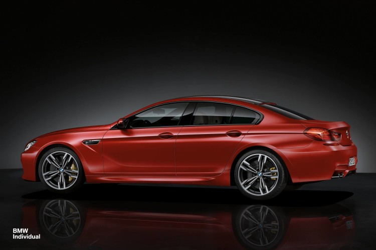 BMW Individual: BMW 6 Series Gran Coupe in Frozen Red