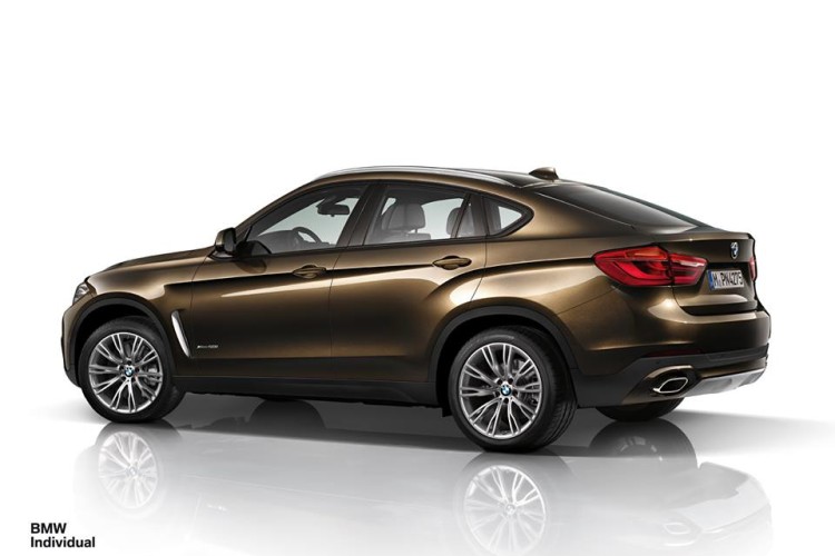 2015 BMW X6 Individual in Pyrite Brown