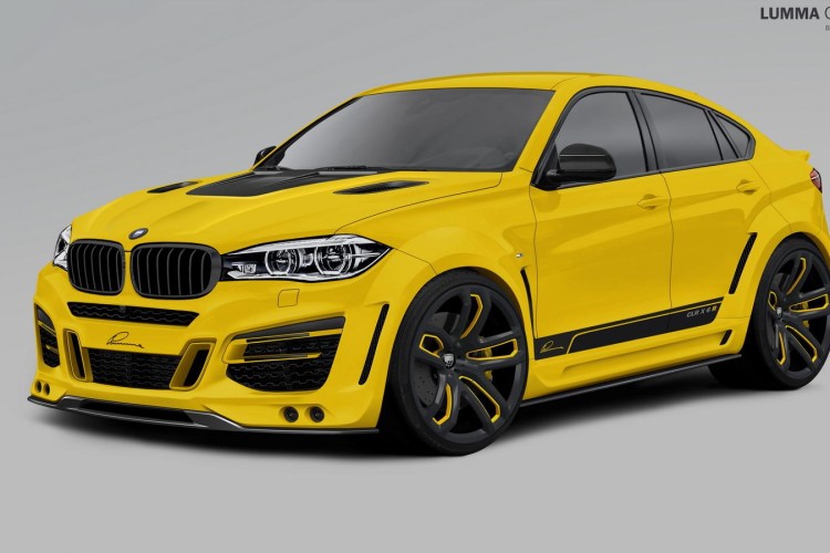 2015 BMW X6 tuning program by Lumma Design