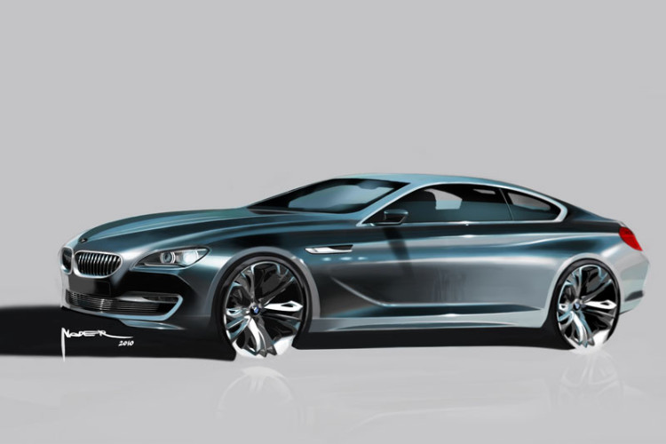 Exclusive: Design sketches of BMW 6 Series Coupe Concept
