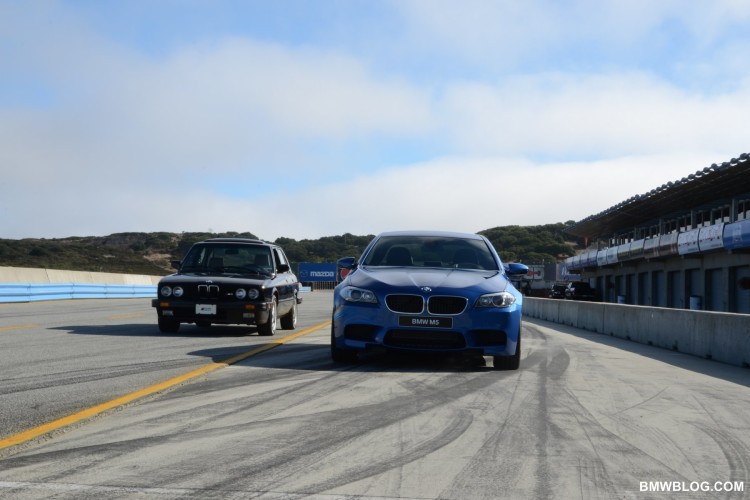 Video: 2012 BMW M5 on track at Laguna Seca