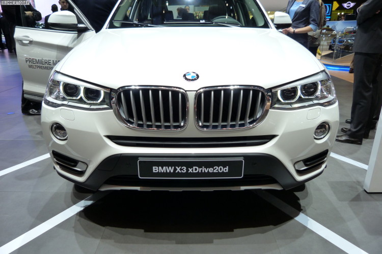 2014-BMW-X3-F25-LCI-Facelift-20d-xLine-Paket-Genfer-Autosalon-Live-03