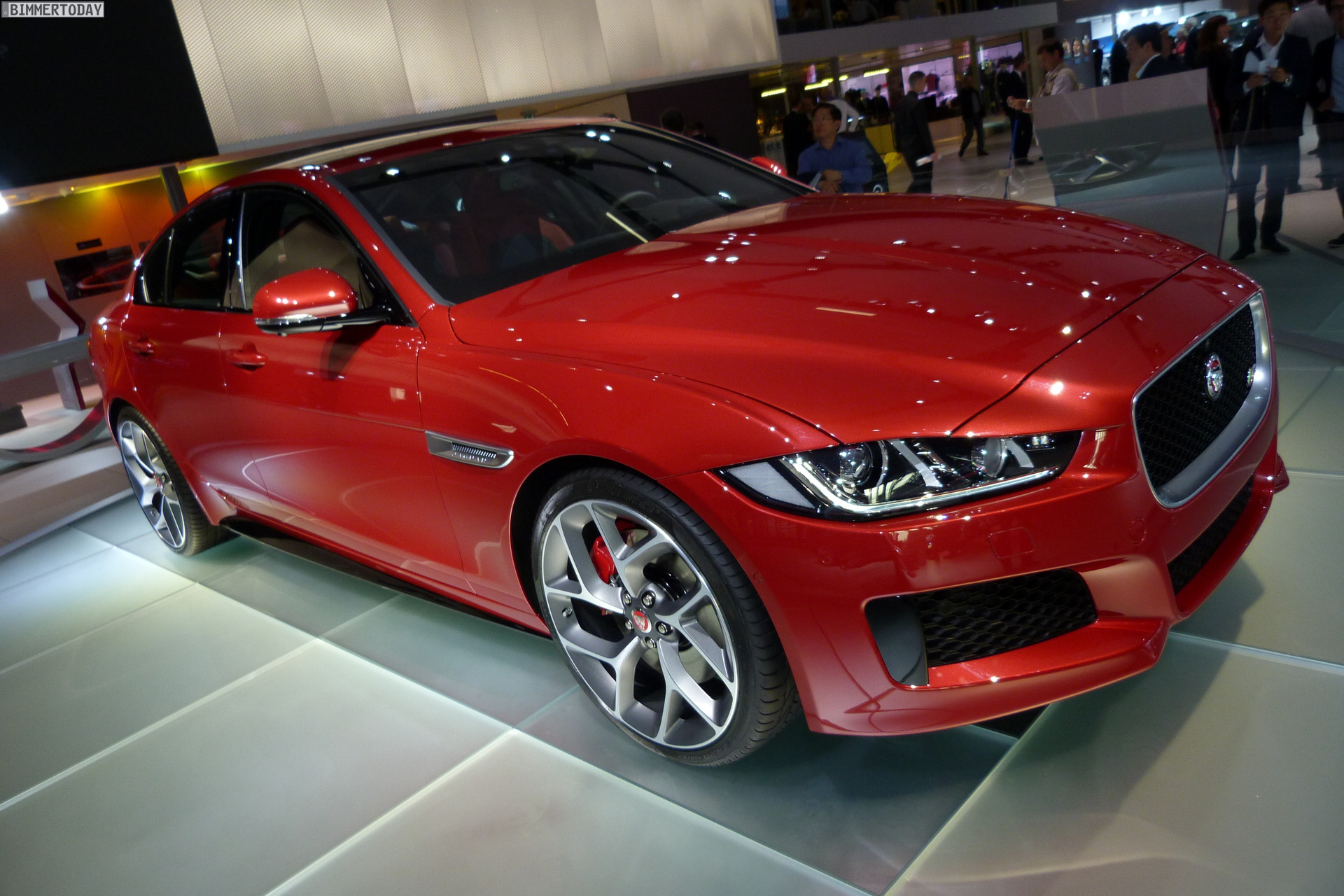 2014 Paris Motor Show: Jaguar XE, a 3 Series competitor, makes its debut
