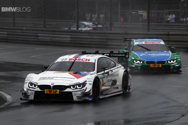 Marco Wittmann finishes sixth at his home race to retain the DTM lead
