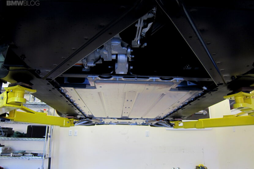 The Underbody Of The BMW i3 REx