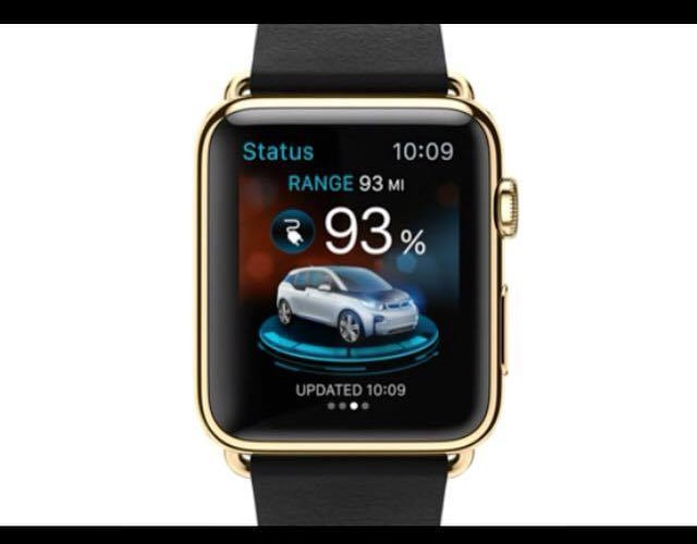 First car app for the Apple Watch is the BMW i Remote App