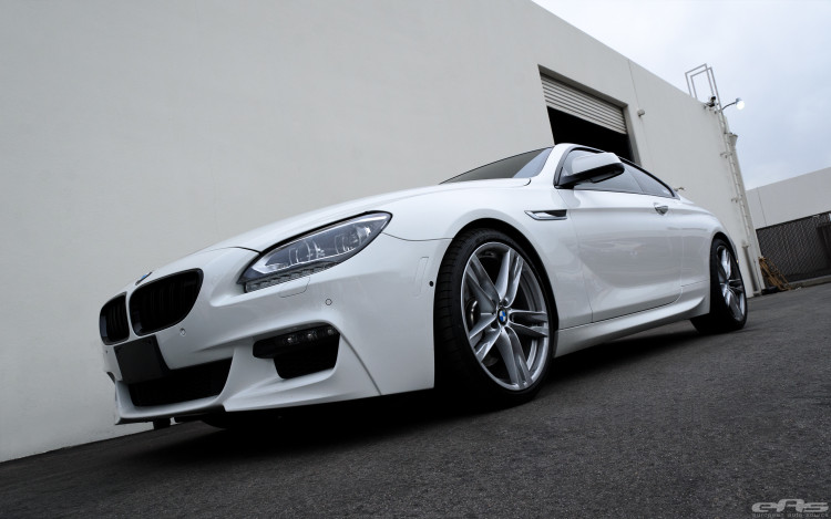 Alpine White BMW 650i Coupe Gets Nicely Lowered