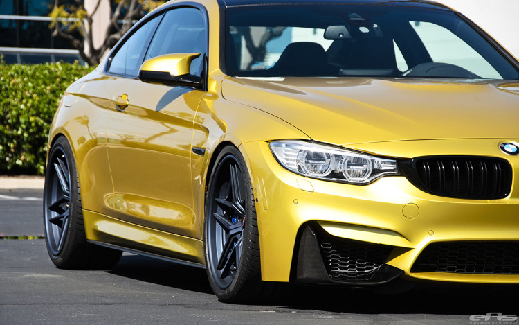 Austin Yellow BMW F82 M4 With Some New Wheels