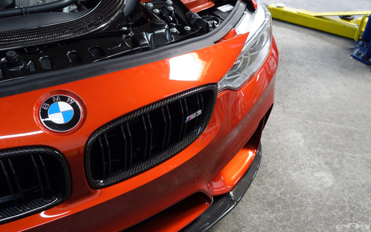 Sakhir Orange BMW F80 M3 Gets Some Carbon Fiber And Other Goodies Installed