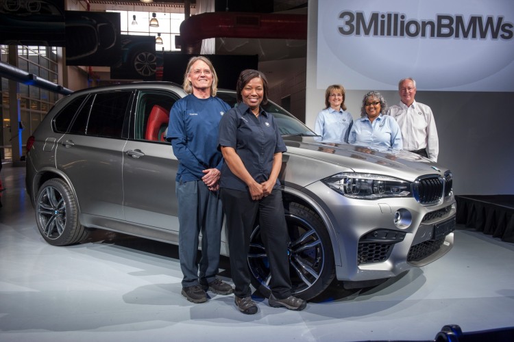 BMW Celebrates 3 Million Vehicles Produced in South Carolina