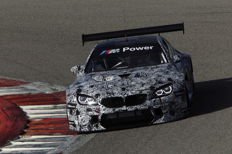 BMW M6 GT3 continues testing in Monteblanco