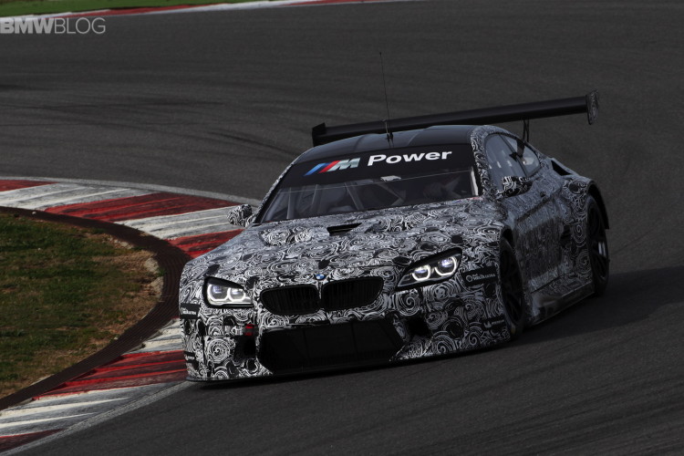 BMW M6 GT3 continues its testing sessions