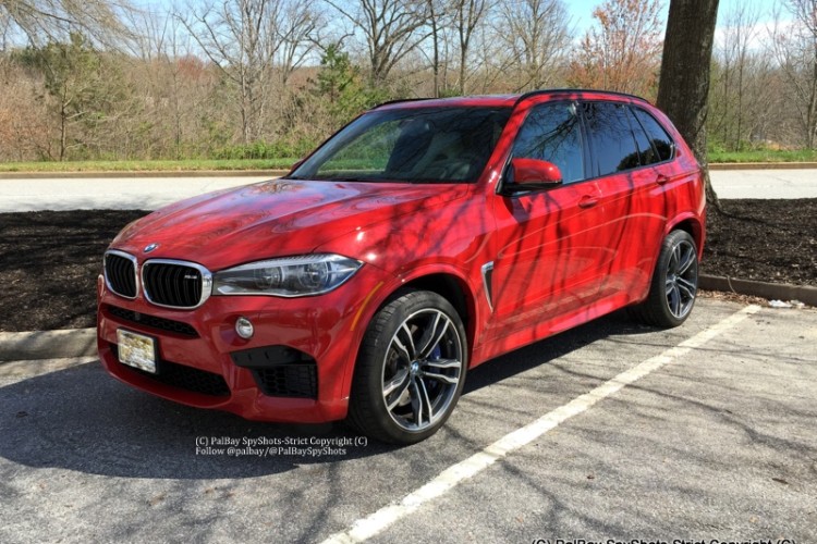 2015 BMW X5 M looks great in Melbourne Red