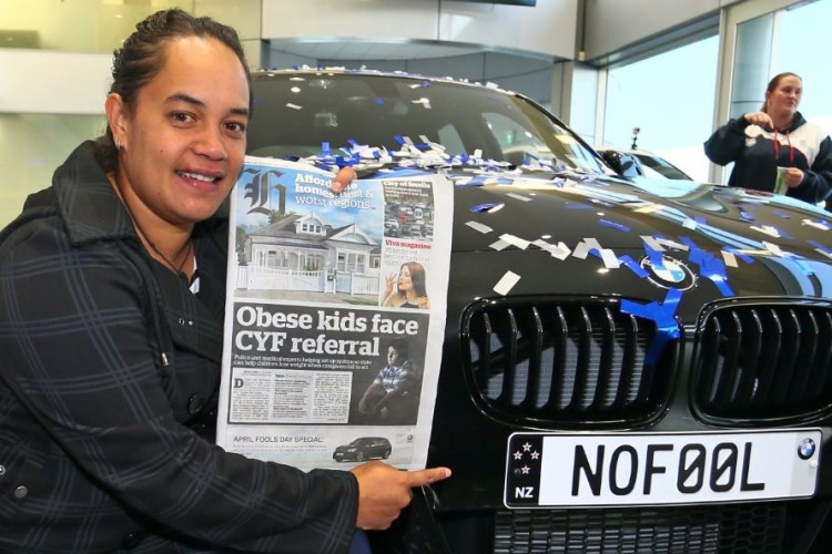 World-first Reverse April Fool’s Day joke sees old car swapped for brand new $50,000 BMW