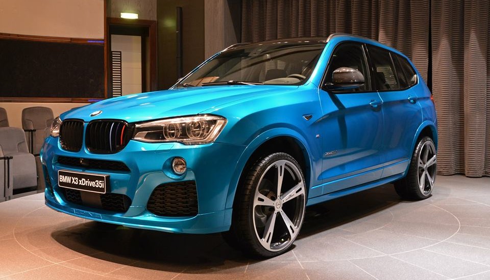 Beautiful Bmw X3 With M Sport Package And Tuning Accessories