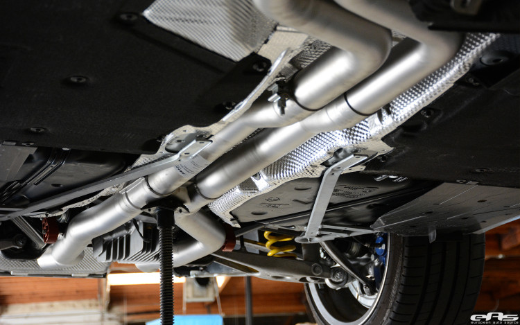 Alpine White BMW F80 M3 With A Remus Exhaust System Installed
