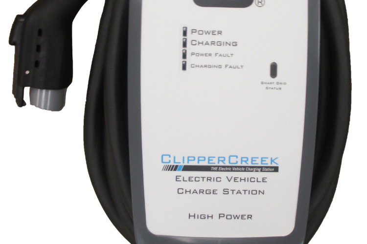Review of the ClipperCreek charging station for electric and plug-in hybrid cars