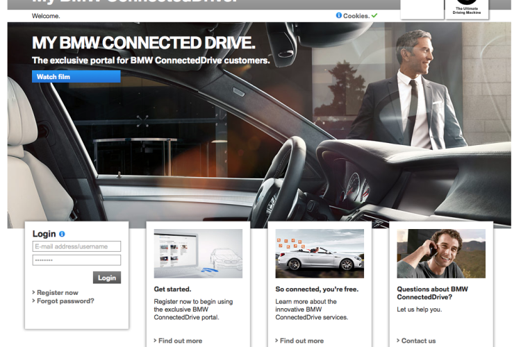 The New My BMW ConnectedDrive Portal and ConnectedDrive Store