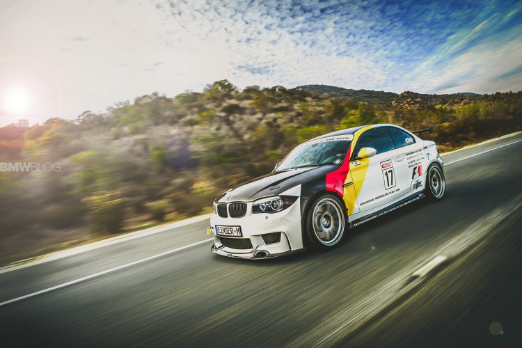 This BMW 1M has seen some real tuning