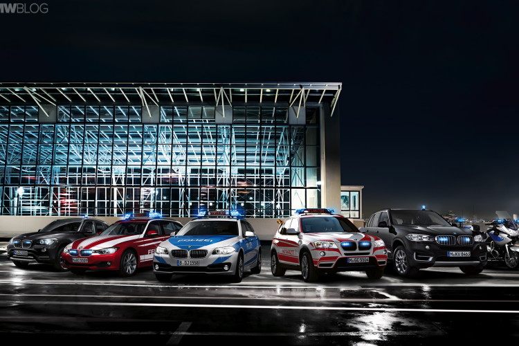 BMW emergency vehicles presented at INTERSCHUTZ 2015
