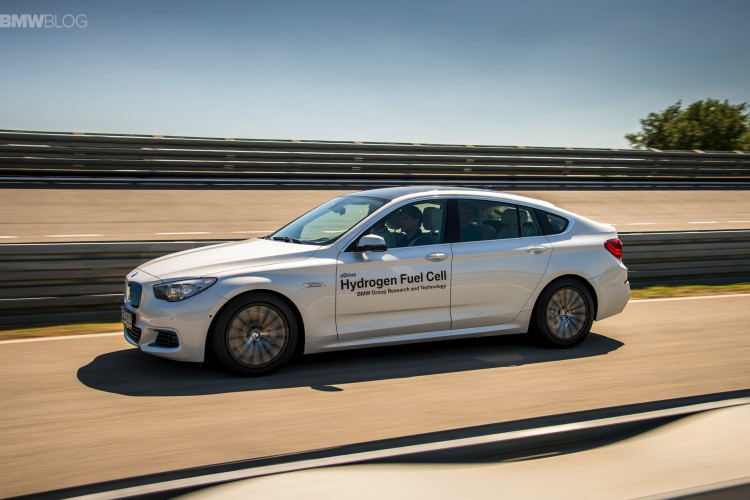 BMW Prototype with Hydrogen Fuel Cell - First Drive