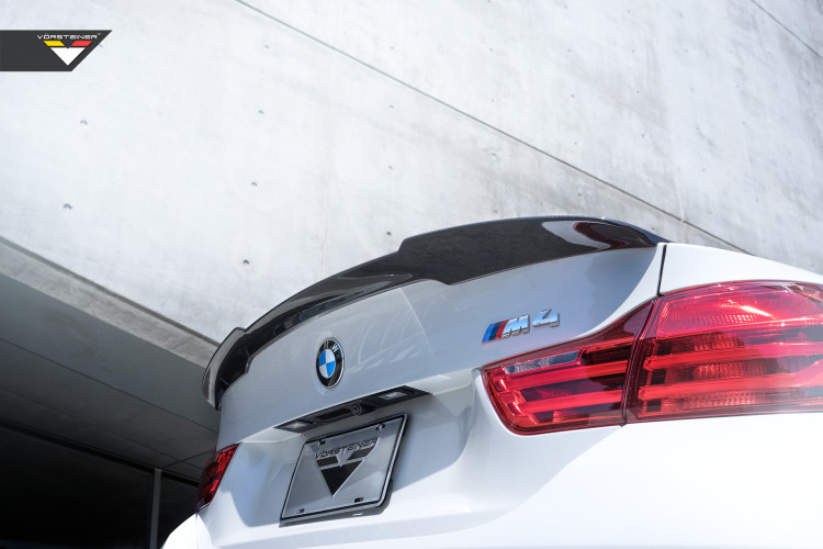 BMW M4 With Vorsteiner Aero And Wheels
