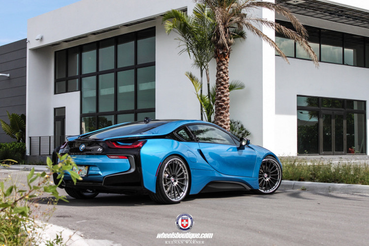 Photoshoot: A BMW i8 Equipped With HRE RS103 Wheels