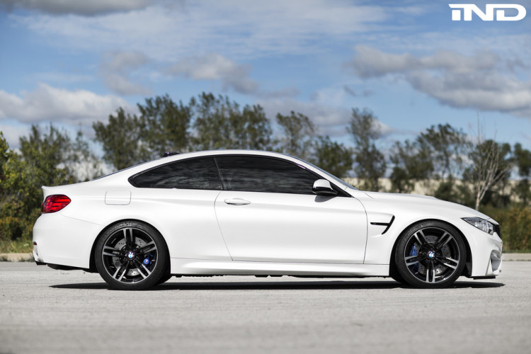 Clean Mineral White BMW M4 Build By IND Distribution
