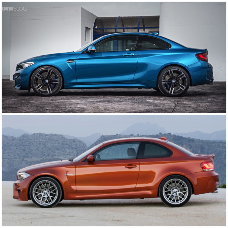 BMW M2 vs BMW 1M comparison 01 750x750