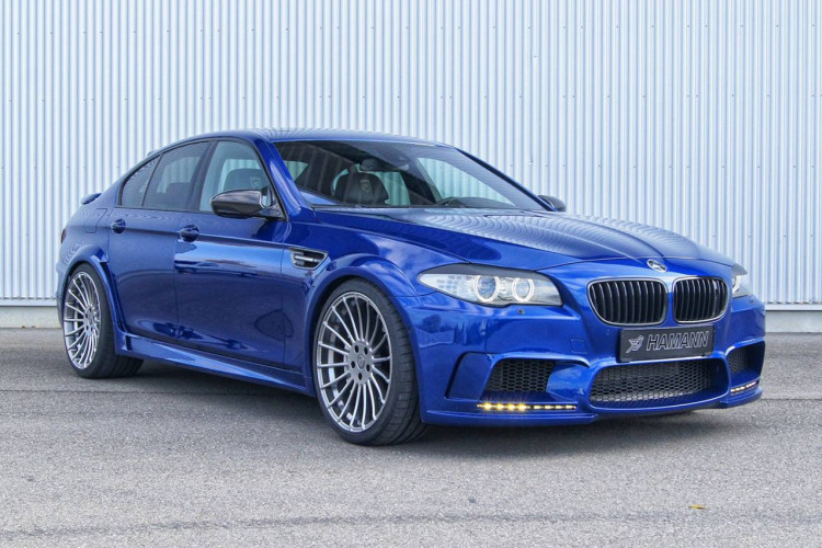 BMW M5 with a Hamann widebody kit and 650 horsepower