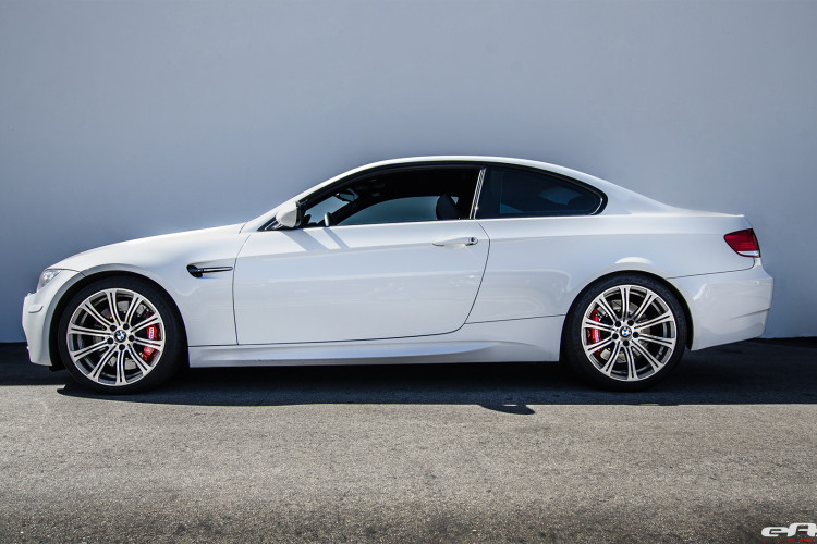 Alpine White BMW E92 M3 With A Stoptech BBK Installed 1 750x500