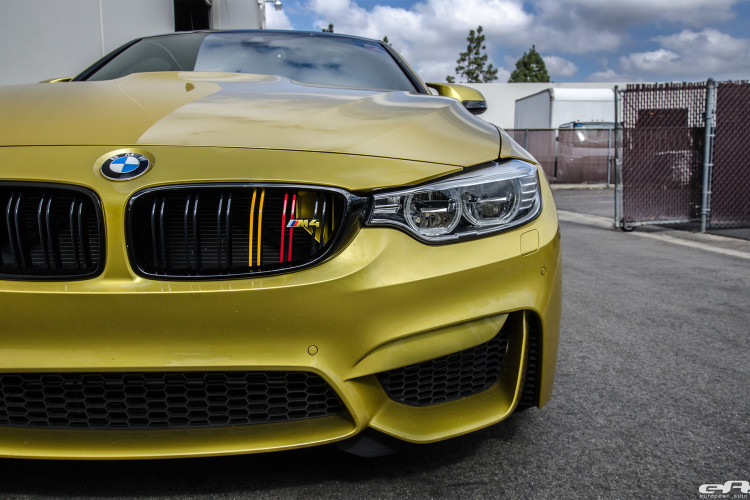 Austin Yellow BMW M4 Coupe gets an aftermarket treatment