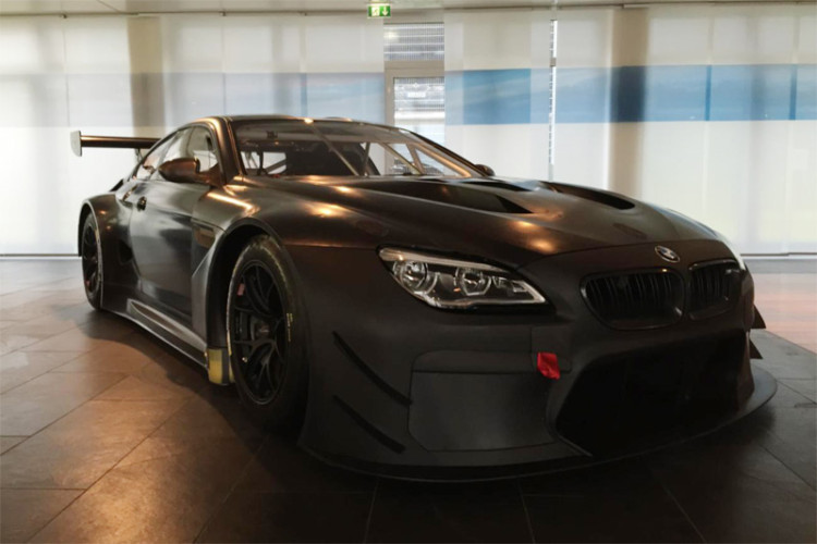 Turner takes delivery of the new BMW M6 GT3 in Munich