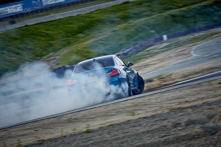 More BMW M2 drifting sessions at Laguna Seca