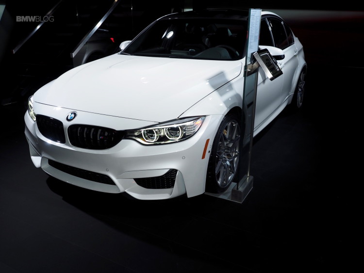 2016 BMW M3 Competition Package New York Auto Show 4 750x563