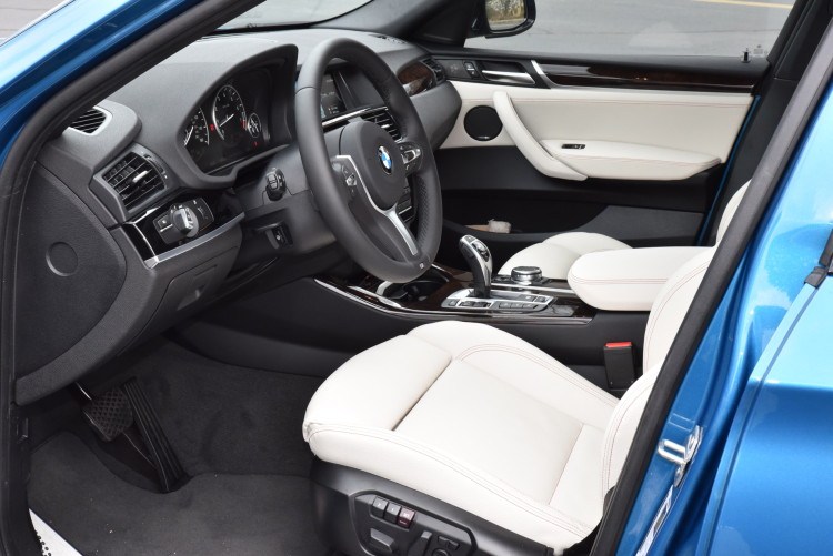 2016 BMW X4 M40i Long Beach Blue drive 5 750x501
