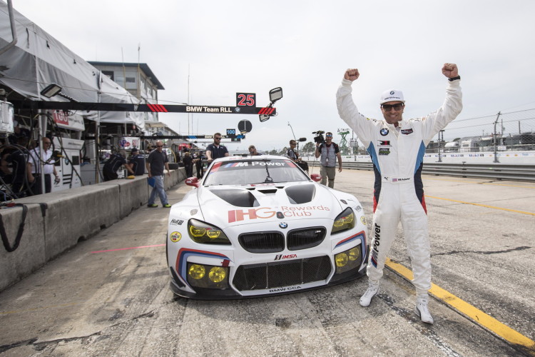 Pole position for the BMW M6 GTLM in Sebring