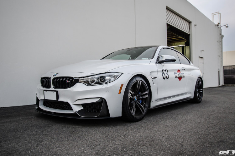 Quite The Package - Mineral White BMW M4 Gets Modded